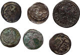 Hungary 1235-1270 6 pcs lot of Bela IV. + Slavonian Banal denar forged