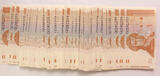 Croatia 1 dinar 1991 100 pcs of serie follower banknotes UNC