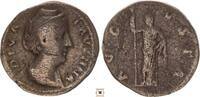Roman Empire AR denarius Diva Faustina Senior, AVGVSTA, Ceres standing -