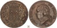 France 5 francs Louis XVIII., Lille -