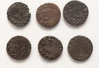 Venice soldo, bagattini 6 pcs lot of Venice coins -