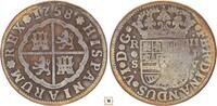 Spain 2 reales Ferdinand VI., Sevilla, JV -