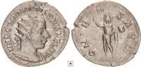 Roman Empire Antoninianus Gordian III., ORIENS AVG, Sol standing -