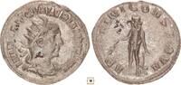 Roman Empire AR Antoninianus Valerian I., APOLINI CONSERVA, Apollo standing -