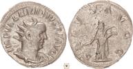 Roman Empire Antoninianus Valerian I., SALVS AVGG, Salus standing -