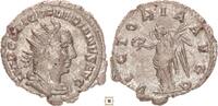 Roman Empire Antoninianus Valerian I., VICTORIA AVGG, Victory standing -