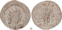Roman Empire Antoninianus Valerian I., VICTORIA AVGG, Victory standing -