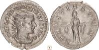 Roman Empire AR Antoninianus Gordian III., LAETITIA AVG N, Laetitia standing -