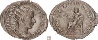 Roman Empire AR Antoninianus Gordian III., P M TR P IIII COS II PP, Apollo seated -