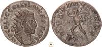 Roman Empire AR Antoninianus Gallien, P M TR P IIII COS III P P, Sol advancing left -