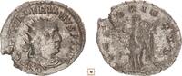 Roman Empire AR Antoninianus Valerian I., VICTORIA AVGG, Victory standing -