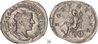 Roman Empire AR Antoninianus Gordian III., FORTVNA REDVX, Fortuna seated -