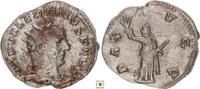 Roman Empire AR Antoninianus Valerian I., PAX AVGG, Pax standing -
