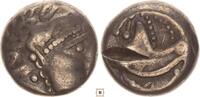 Celtic - Eastern Europe Tetradrachm Southern Carpathian Region, Schnabelpferd type -