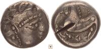 Celtic - Eastern Europe Tetradrachm Southern Carpathian Region, Schnabelpferd type -