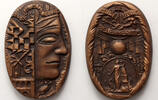 Czechoslovakia medal Moravian Museum, De Musei Rebus Bene Meritis -