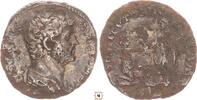 Roman Empire AR denarius Hadrian, RESTITVTORI HISANIAE, Traves series issue, Restitutor type -
