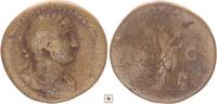 Roman Empire AE sestertius Hadrian, PIETAS AVGVSTI, Pietas sacrificing over altar -