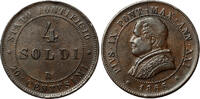Papal states 4 soldi Vatican, Pius IX. -