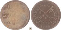 Italy-Papal States 2 Baiocchi Benedetto XIV. -