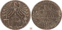 Germany - Third Reich bronze versilbert medaille auf die Überführung der Reichskleinodien nach Nürnberg -