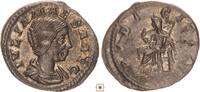 AR denarius 218-224 Roman Empire Julia Maesa, PVDICITIA, Pudicitia seated beautiful portrait!