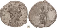 AR denarius 218-224 Roman Empire Julia Maesa, IVNO, Juno standing exceptional quality!