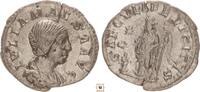 AR denarius 218-224 Roman Empire Julia Maesa, SAECVLI FELICITAS, Felicitas standing nice quality!