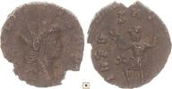 Roman Empire AR Antoninianus Gallien, VIRTVS AVG, Virtus standing -