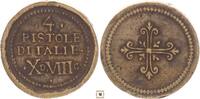 Italy coin weight 4 pistole D'Italie -