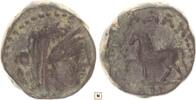 Greek - Cilicia AE 16mm Adana, Head of Demeter / Horse prancing left -