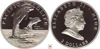 Niue 2 dollars Pacific-Wildlife-Spinner Dolphins -