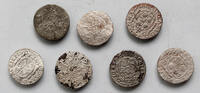 Salzburg 1 kreuzer 7 pcs lot -