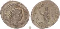 Roman Empire AR Antoninianus Volusian, PM TR P IIII COS II, Emperor holding branch and sceptre -