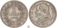 Italy - Papal States 1 lira Pio IX. -