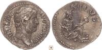 Roman Empire AR denarius 117-138 Hadrian, NILVS, Nilus reclining right beautiful specimen