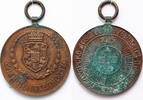 Bulgaria bronze medal /1915/ Red Cross traces of corrosion