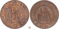 French - Indochine 1 centime Paris -