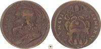 Italy, Papal States quattrino Clemente XI., Gubbio, A.VII -