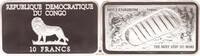 Congo 10 francs Millenium - The next step to Mars -