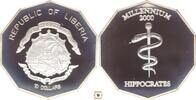 Liberia 10 dollars Millenium - Hippocrates -