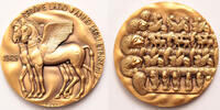 Italy - Lazio gilt medal Anno degli Etrusci, Verdi/Johnson -