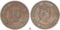 Malaya and British Borneo 10 cents Elizabeth II. -