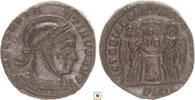 follis 310-337 Roman Empire Constantine I., Helmeted bust/Two victories holding shield, Arelate nice quality!