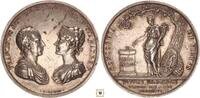 Austria silbermedaille Franz I. Vermahlung mit Karoline Auguste von Bayern, I. Harnisch F. -