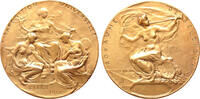 Belgium gilt bronze Exposition Universelle Liege -