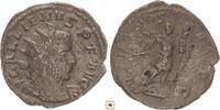 Antoninianus 253-268 Roman Empire Gallien, VIRTVS AVGG, Virtus holding spear and trophy 