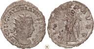Roman Empire AR Antoninianus Valerian I., VICTORIA AVGG, Victory standing -
