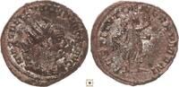 Roman Empire AR Antoninianus Valerian I., RESTITVT GENER HVMANI, Sol advancing right -