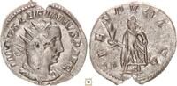 AR Antoninianus 253-260 Roman Empire Valerian I., SPES PVBLICA, Spes advancing left 